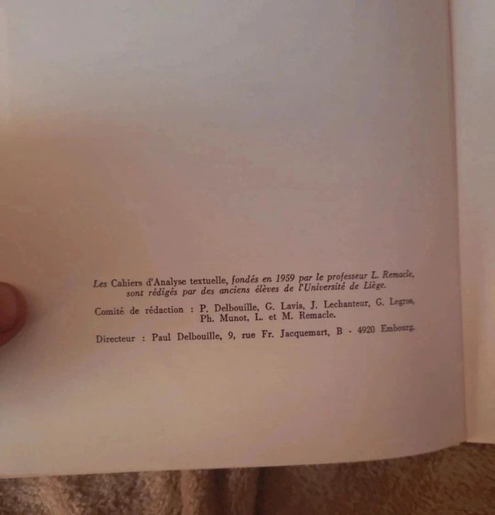 Cahier d'analyse textuelle numéro 19 - photo numéro 5