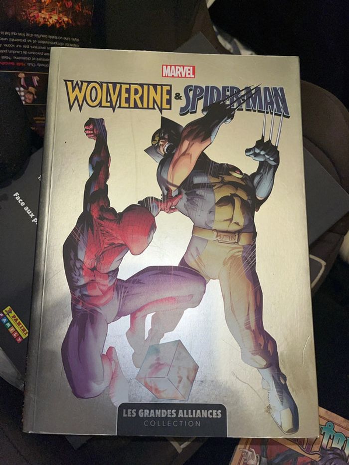 Livre bd Wolverîe & Spiderman
