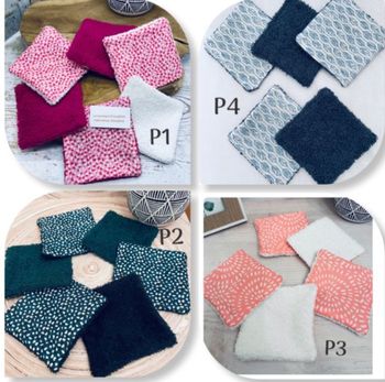 Lingettes lavable lot de 22