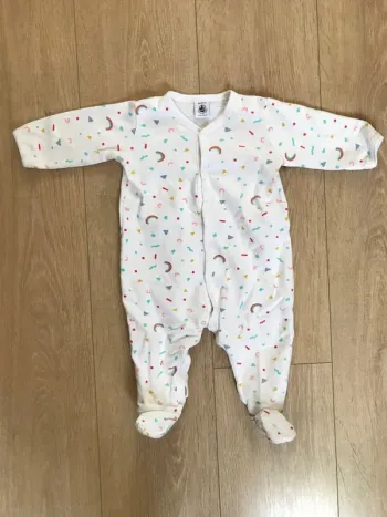 Dors bien en molleton Petit Bateau 6 mois