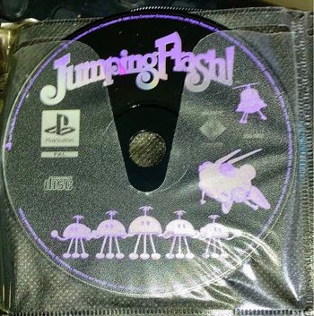 JumpingFlash! jeu PS1 loose PAL