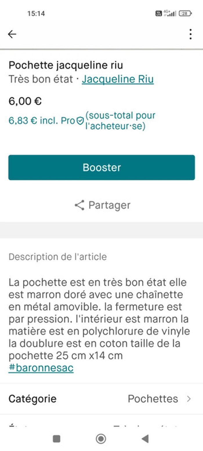 Pochette chic jacqueline riu - photo numéro 11