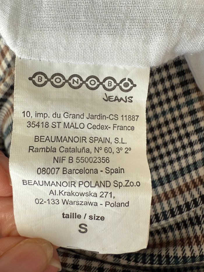 Robe en lin Bonobo blanche en S - photo numéro 5