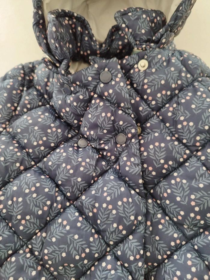 Manteau doudoune bébé fille 12 mois - photo numéro 2