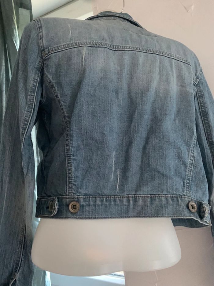 Veste courte en jean Topstudio taille 38 - photo numéro 8