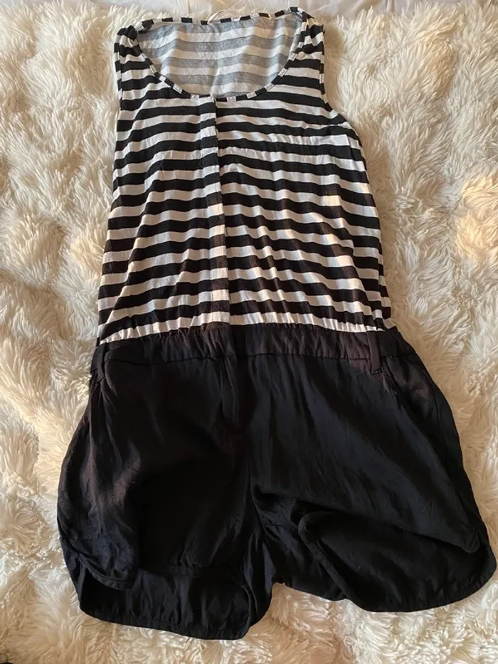 Combi short marinière Promod taille 36