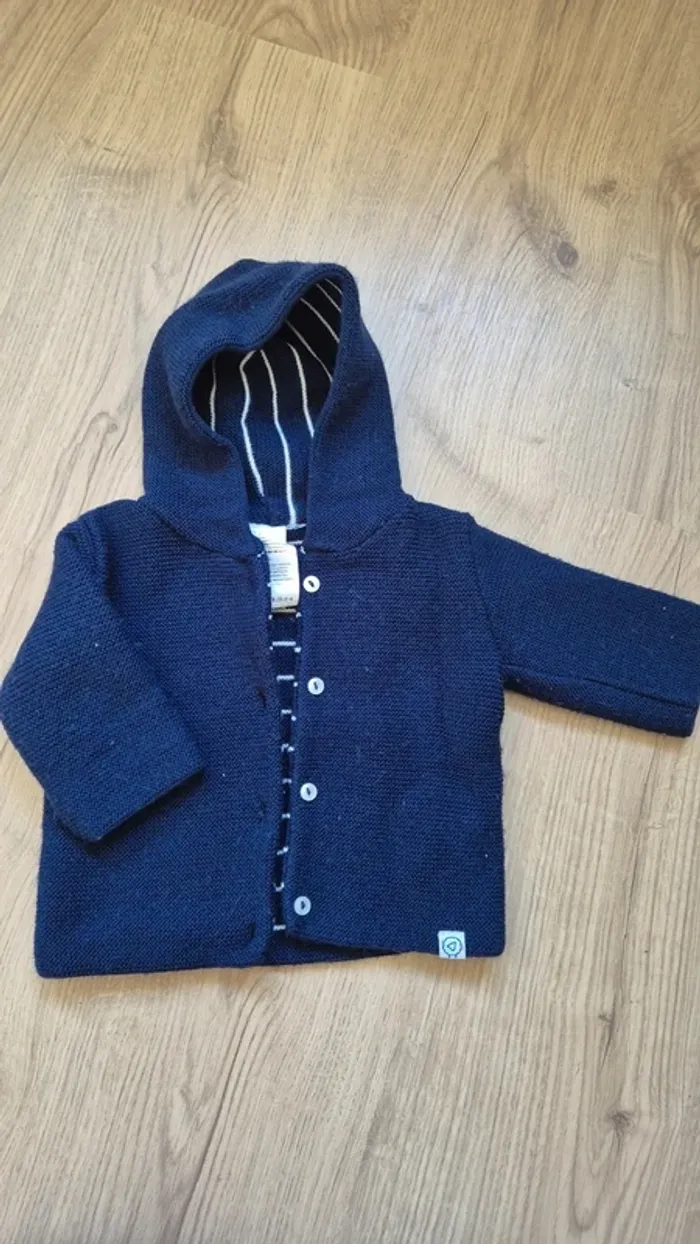 Veste la Manufacture de layette 6 mois