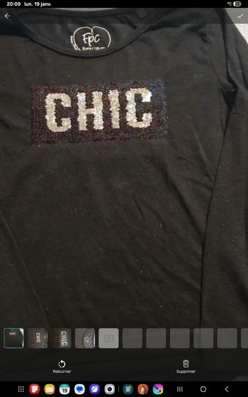 Tee-shirt manches longues 8 ans GF17