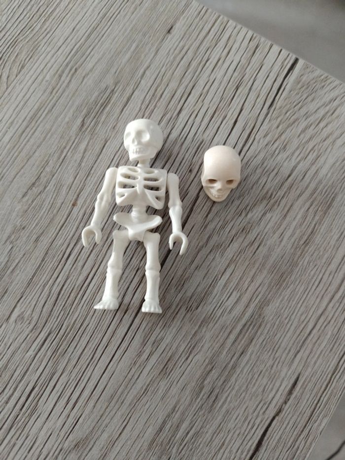 Playmobil squelette et crane