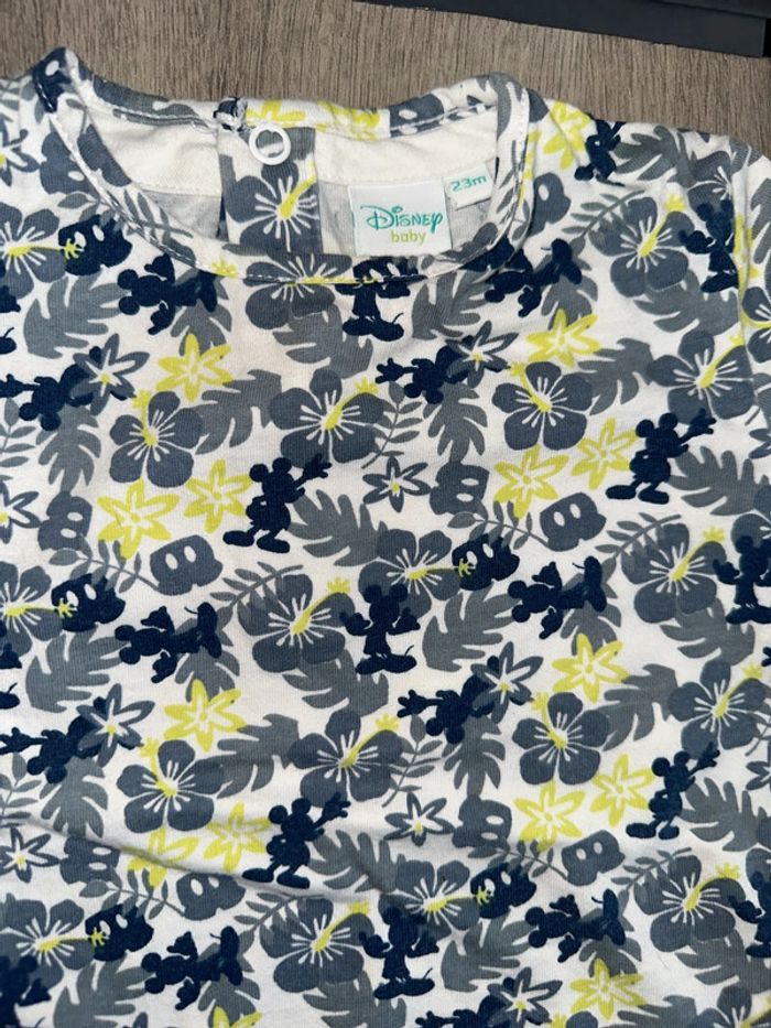 Ensemble Mickey short et t-shirt - photo numéro 2