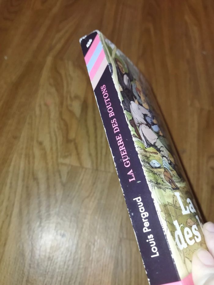 Livre la guerre des boutons Louis Pergaud folio junior - photo numéro 2