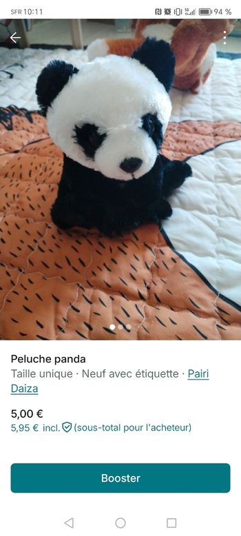 Peluche panda