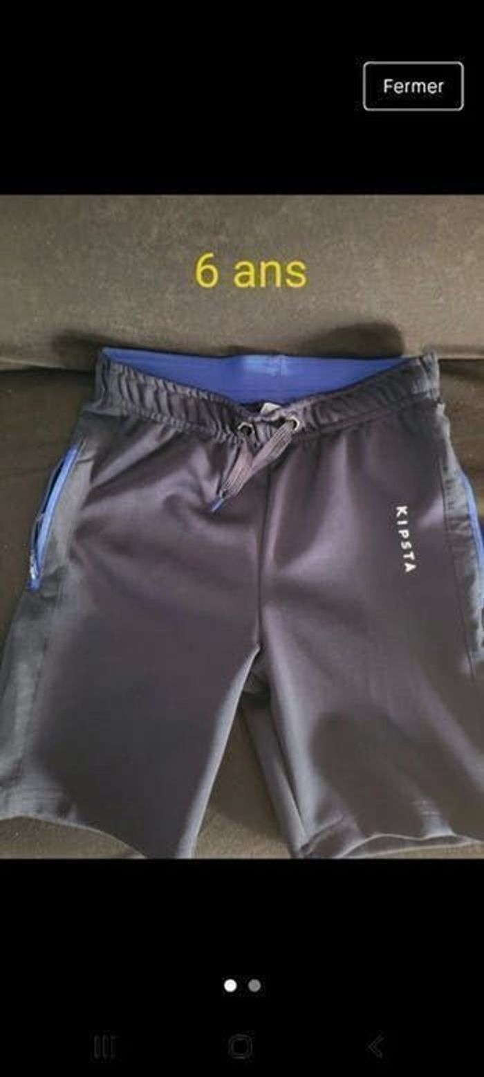 Short kipsta taille 6ans