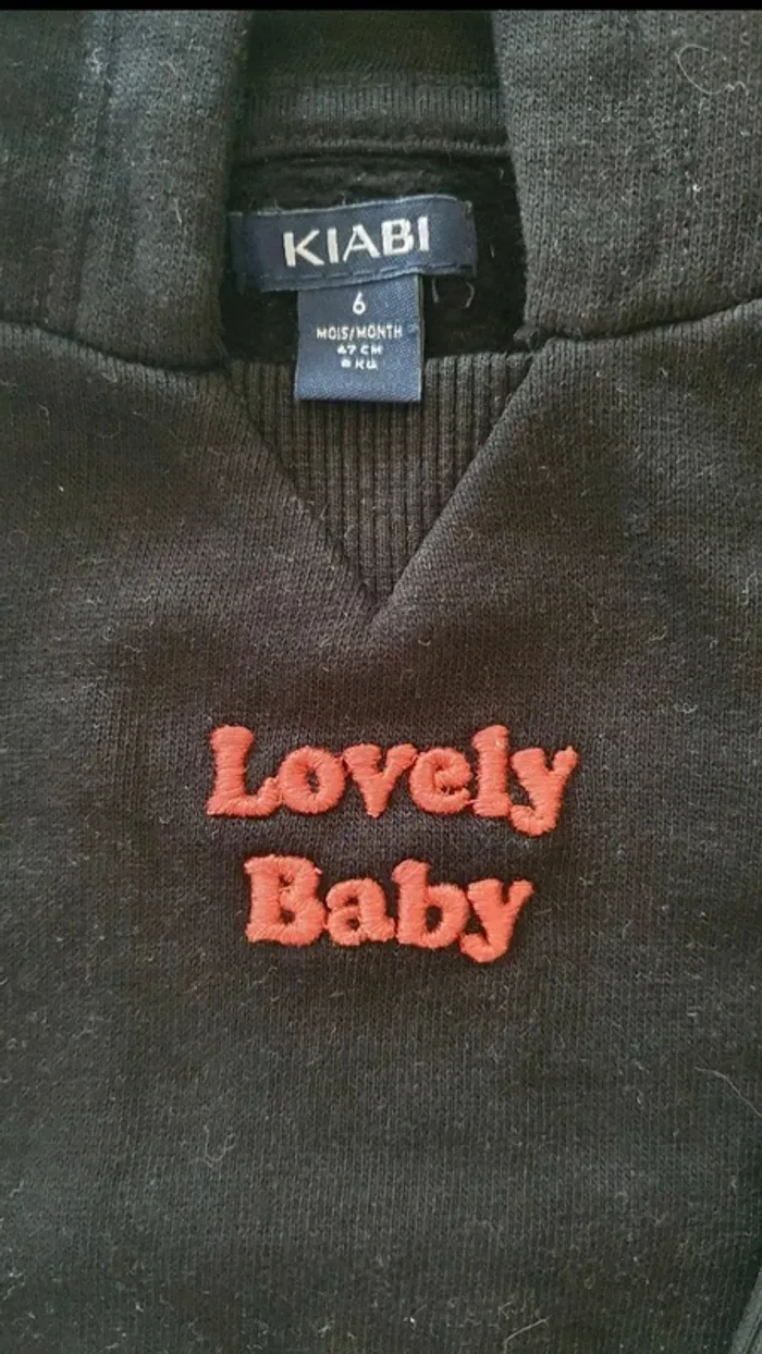 Sweat à capuche 6 mois - photo numéro 2