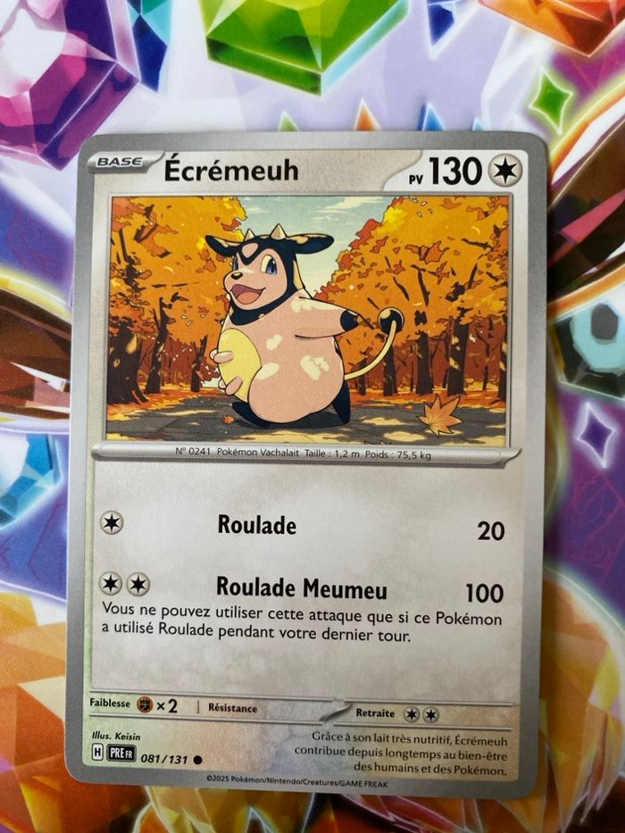 Carte Pokémon commune neuf