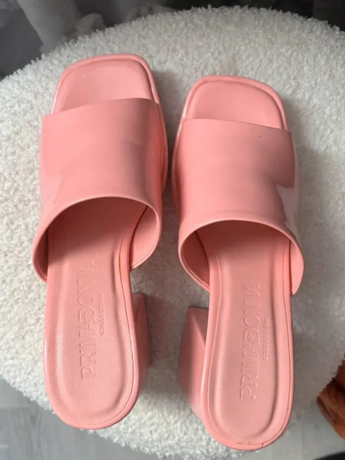 Sabot femme rose pastel taille 38 - photo numéro 7
