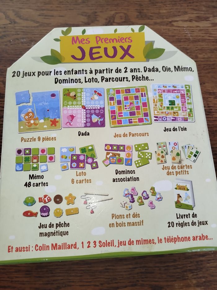 🎲 Mes Premiers Jeux – Oxybul éveil et jeux
🌱 20 jeux éducatifs pour enfants - photo numéro 2