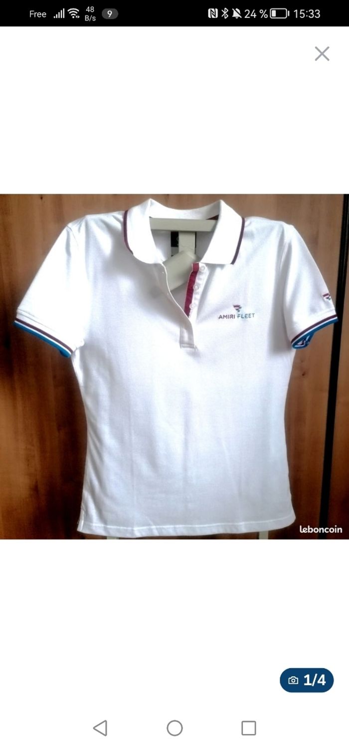 Polo homme marque Amiri