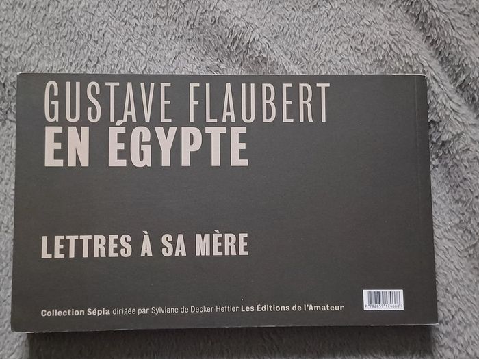 Livre En Egypte-Lettre à sa mère - photo numéro 2
