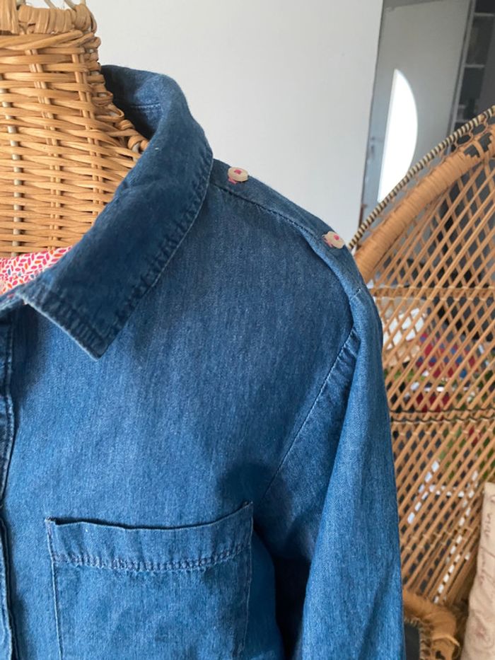 Robe baby doll en jeans (double robe) Vert Baudet 12 ans - photo numéro 9