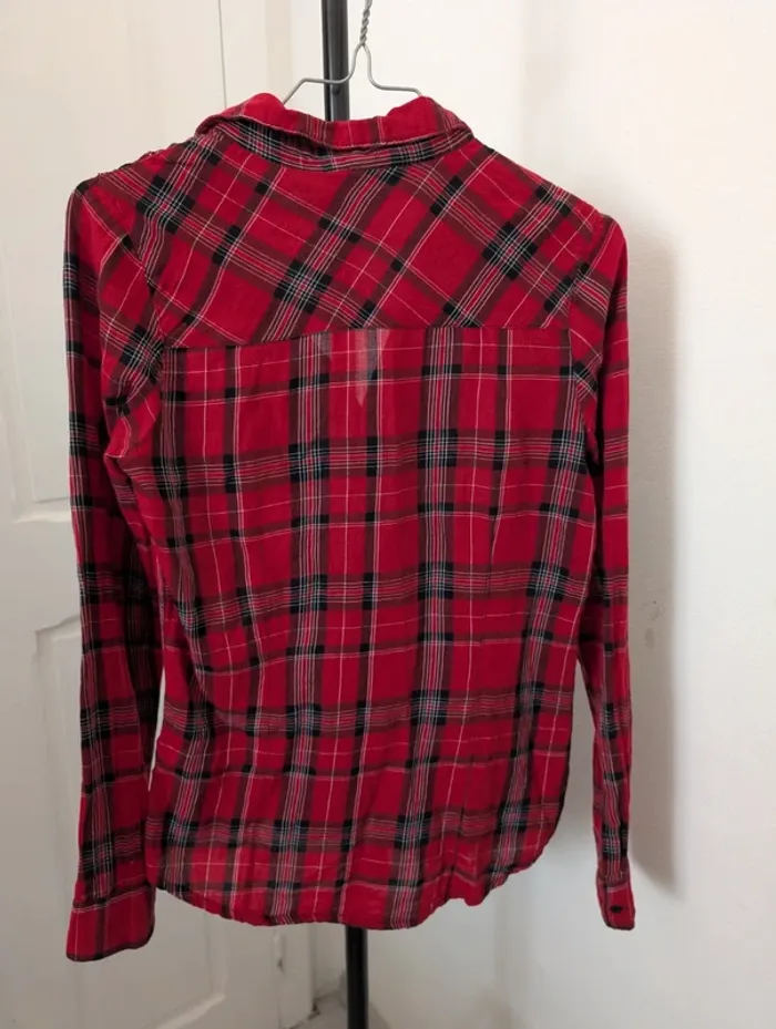 Chemise carreaux T.XS - photo numéro 4