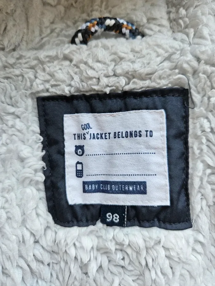Manteau garçon 98cm (3 ans) baby club - photo numéro 4