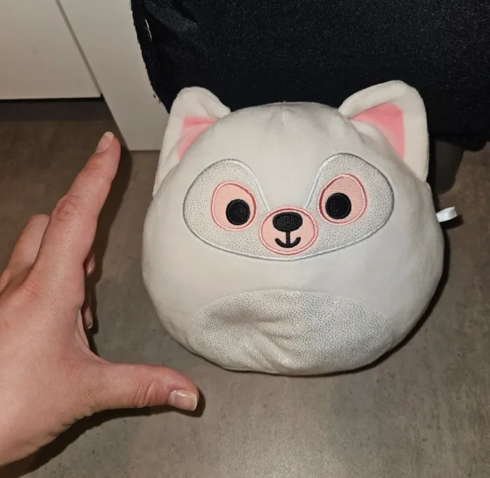Peluche Squishmallows blanche – ultra douce et mignonne ! - photo numéro 2