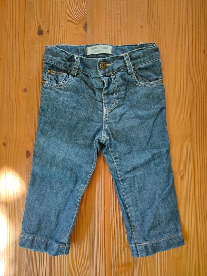 Jean taille ajustable