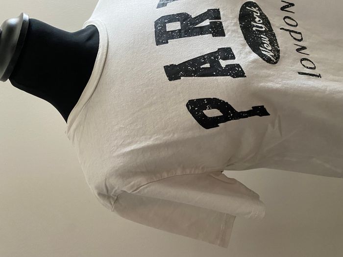 Tee-shirt blanc PARIS T36 - photo numéro 3
