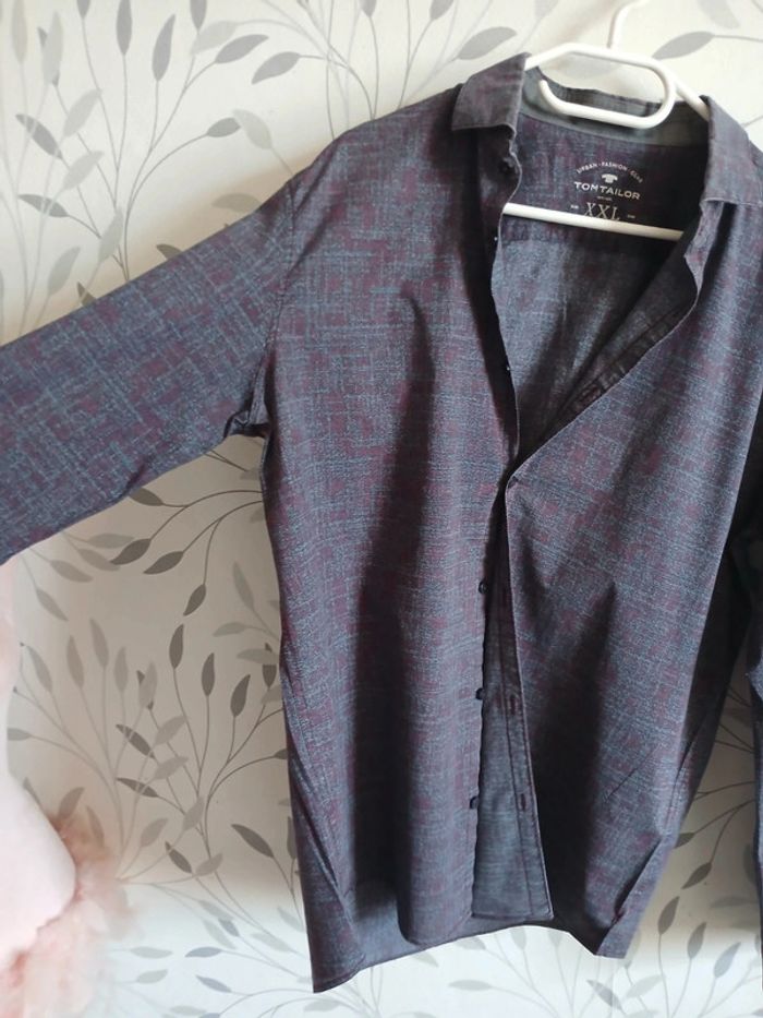 🍍 Chemise ML homme Tom Tailor taille XXL - photo numéro 3