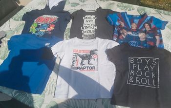 Lot tee shirt 5 ans