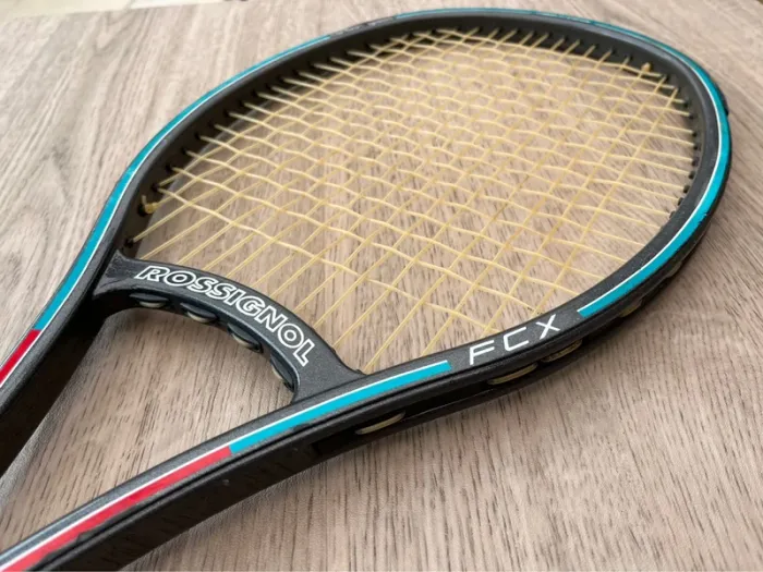 Raquette vintage rossignol tennis - photo numéro 2