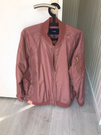 Bombers Satiné vieux rose