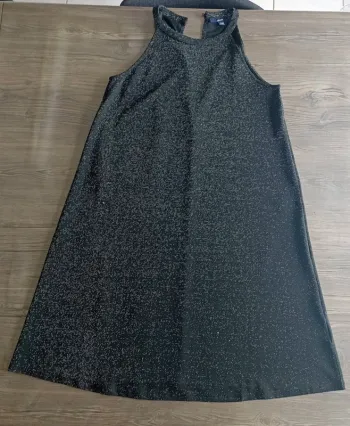 Robe noire pailletté taille L