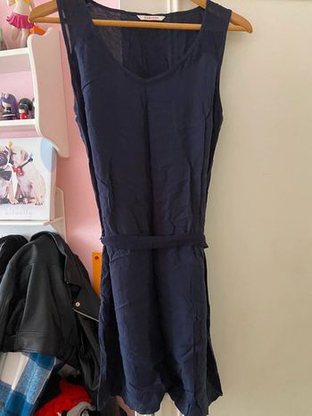 Robe bleue femme casual