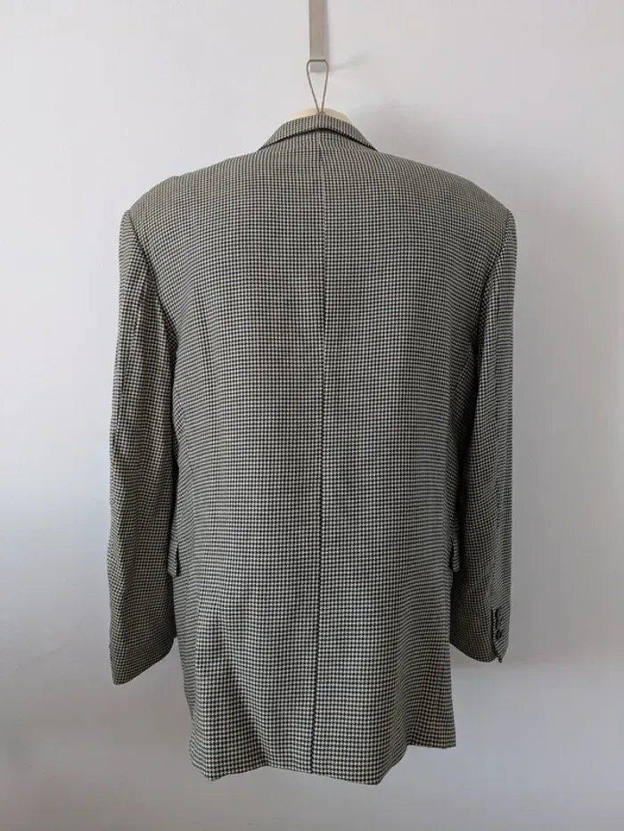 Veste noire et blanche Kenzo - 100% laine woolmark - taille 54 - photo numéro 2