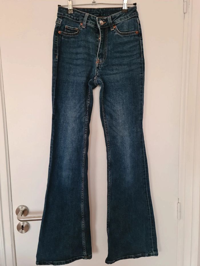 Jean femme bleu Taille 32 H&M - photo numéro 2