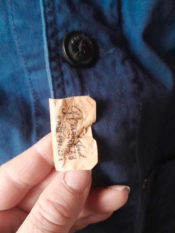 Veste petrol neuf taille s - photo numéro 2