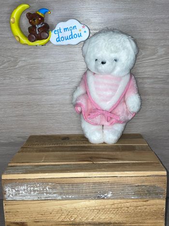 NOU136 doudou ours 🐻 nounours