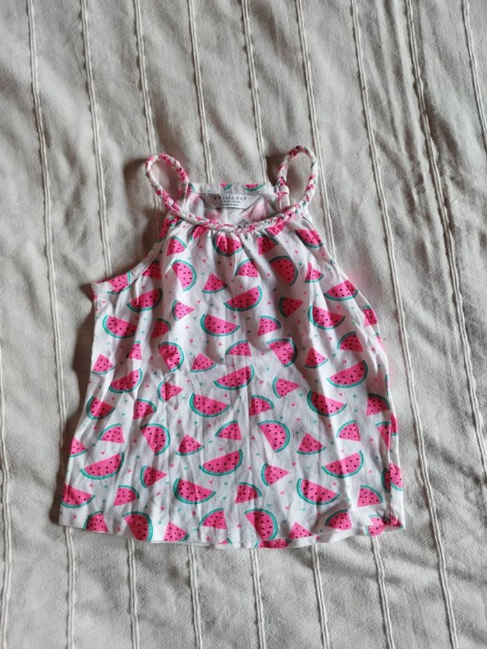 débardeur pastèque 3 ans