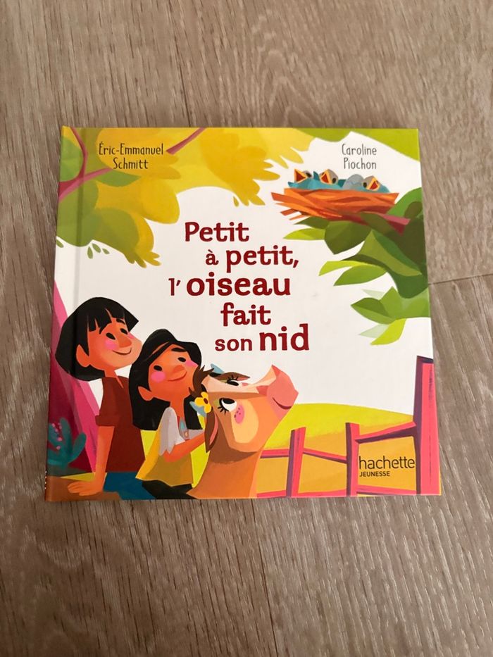 Livre petit à petit l’oiseau fait son nid - photo numéro 1