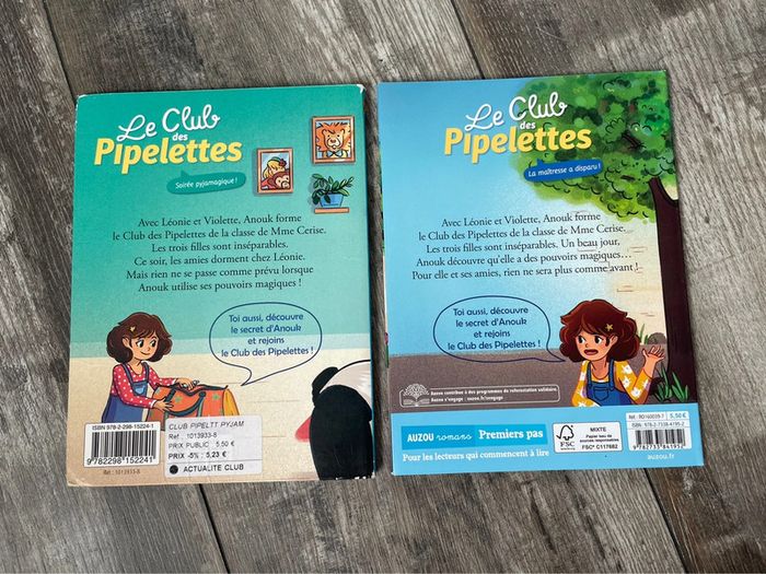 Lot 2 livres Le club des pipelettes - photo numéro 2