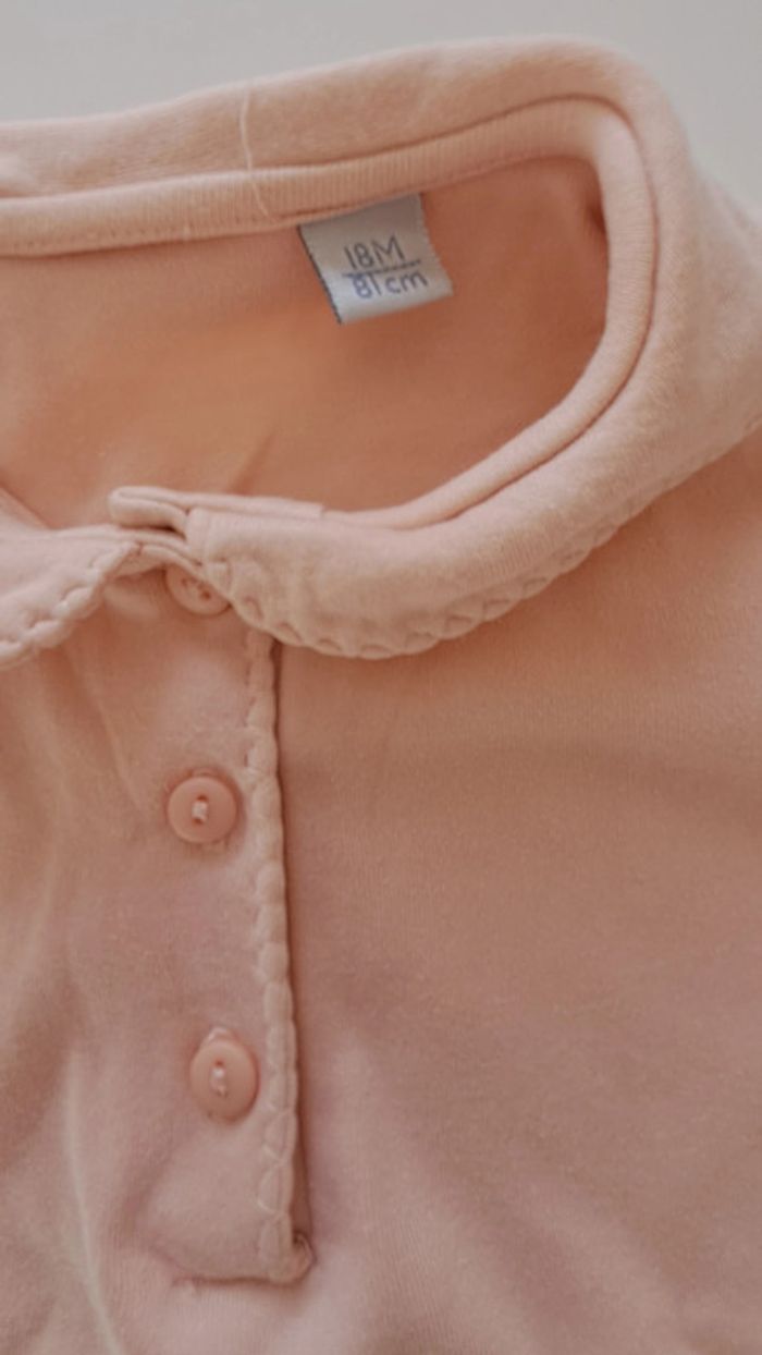 Lot de 2 polos manches courtes fille 18 mois - photo numéro 7