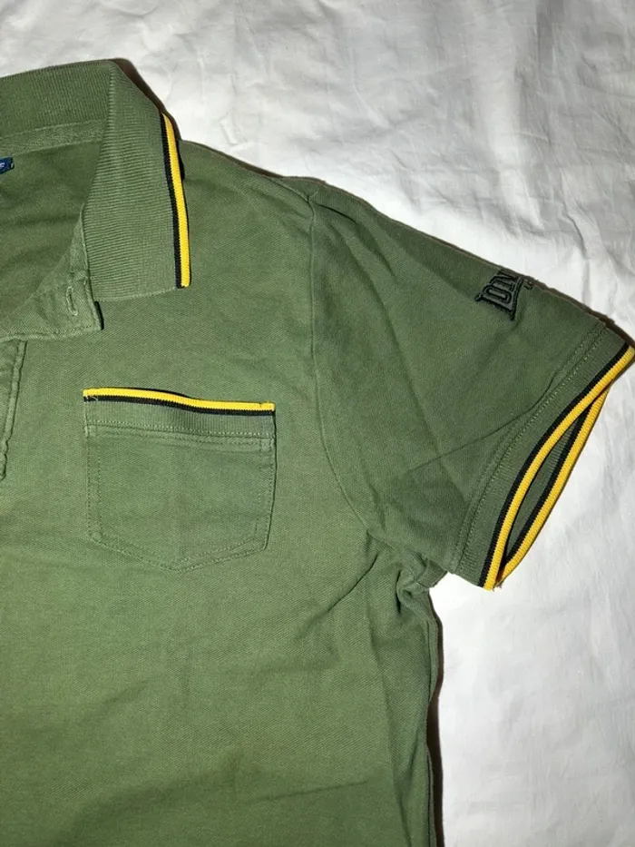 Polo vert lonsdale - photo numéro 3