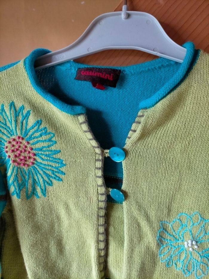 Joli cardigan Catimini 5 ans - photo numéro 2