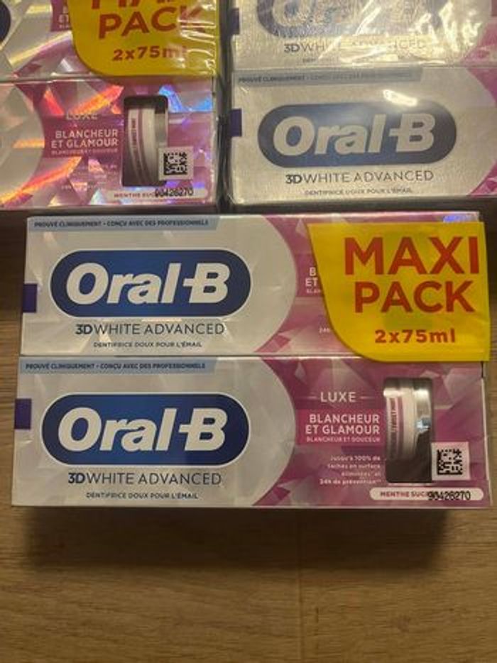 Dentifrice Oral B 3D White Luxe (14 tubes) - photo numéro 2