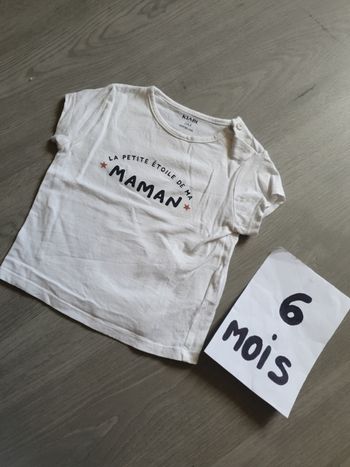 Maillot t-shirt 6mois garçon