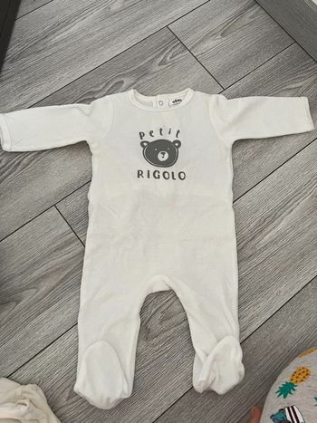 Pyjama velours Gémo