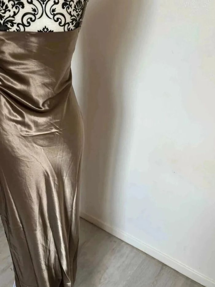 Robe de soirée en satin 38 - photo numéro 7