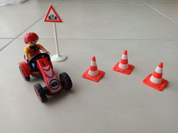 Playmobil Enfant avec karting